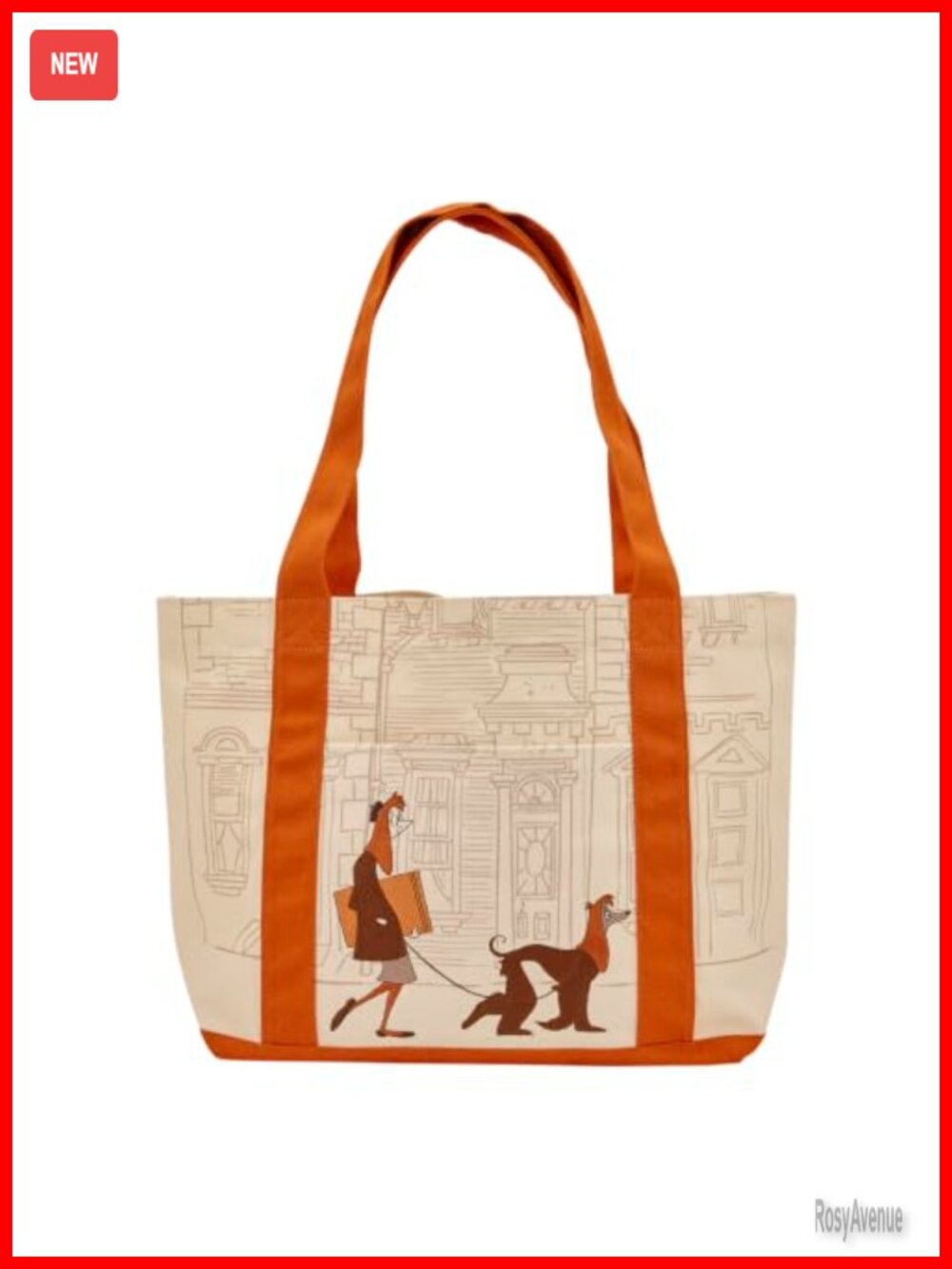 Loungefly 101 Dalmatians Canvas Tote Bag Embroidered Collectible